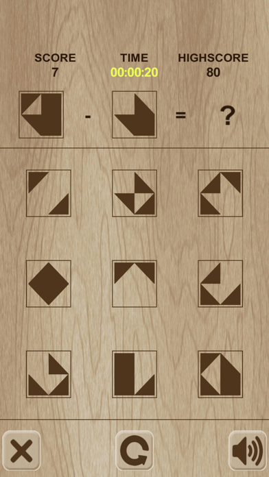 Simple shape's puzzle Screenshot