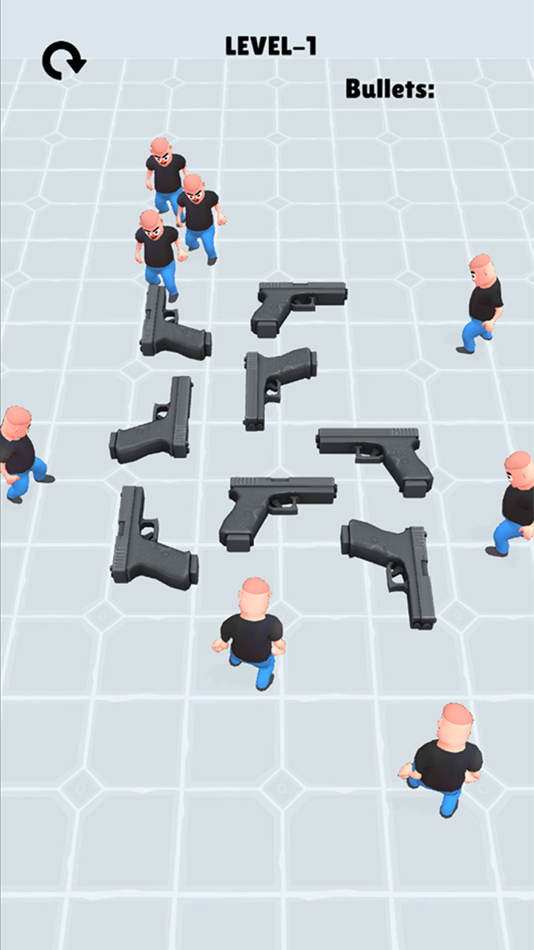 #4. Hyper Guns 3D (iOS) 由: funcell Games Pvt Ltd