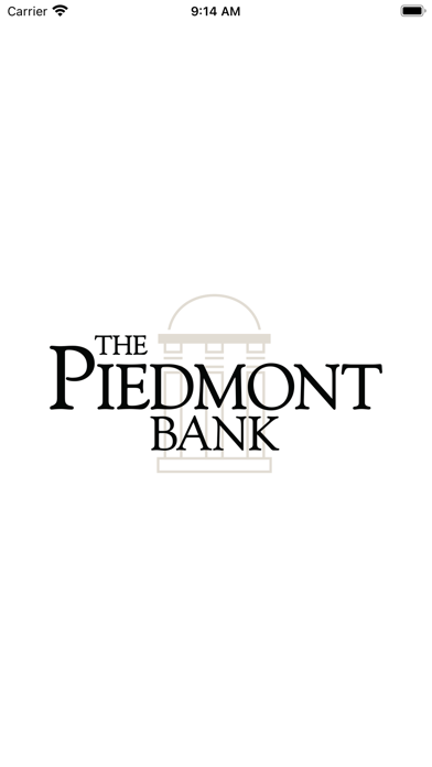 The Piedmont Bank Screenshot