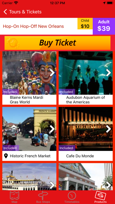 City Sightseeing New Orleans Screenshot