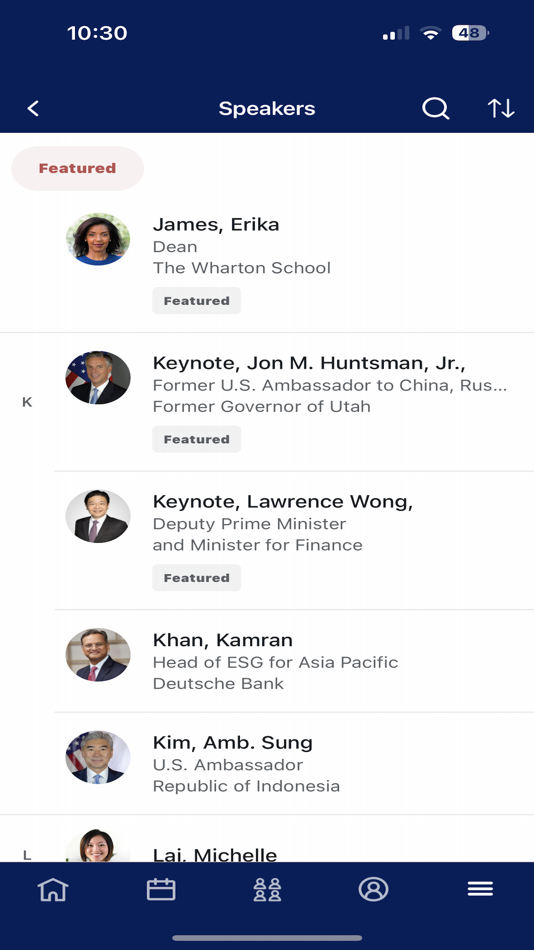 #4. Wharton Events (iOS) 由: University of Pennsylvania