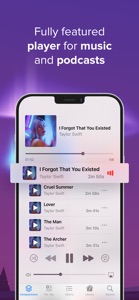 Aurora Music & Podcast Player screenshot #3 for iPhone