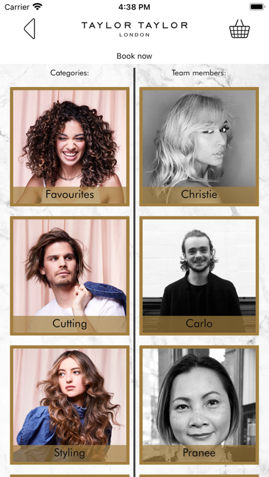 Taylor Taylor London Salons Screenshot