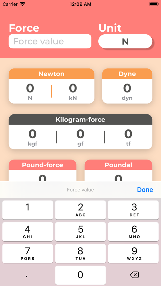 #3. Force Unit Converter (iOS) 由: Kei Suefuji