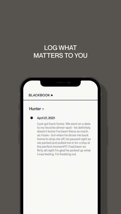 BLACKBOOK JOURNAL Screenshot