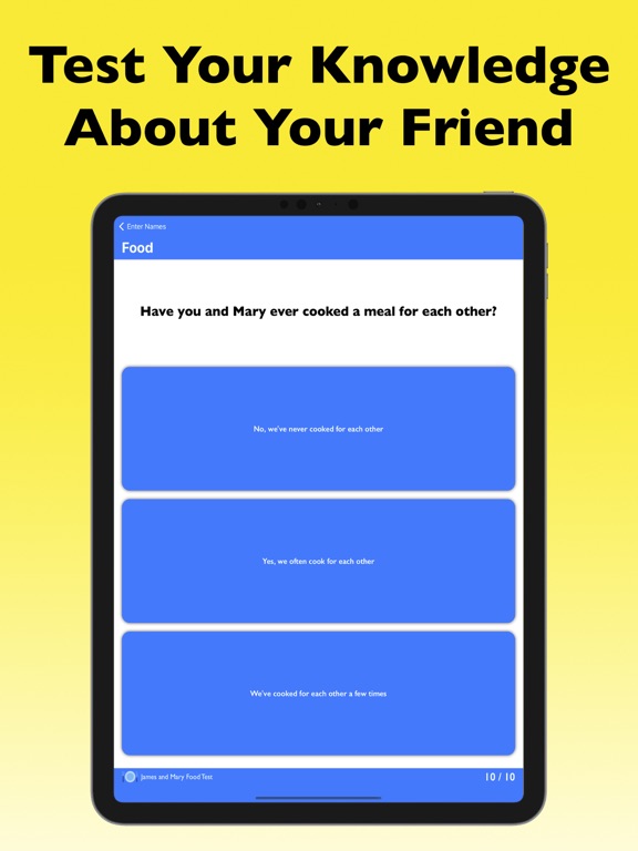 Screenshot #4 pour Friendship Test: Best BFF Quiz