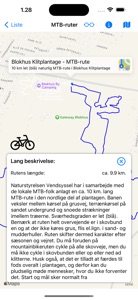 Mountainbikeruter i Danmark screenshot #6 for iPhone