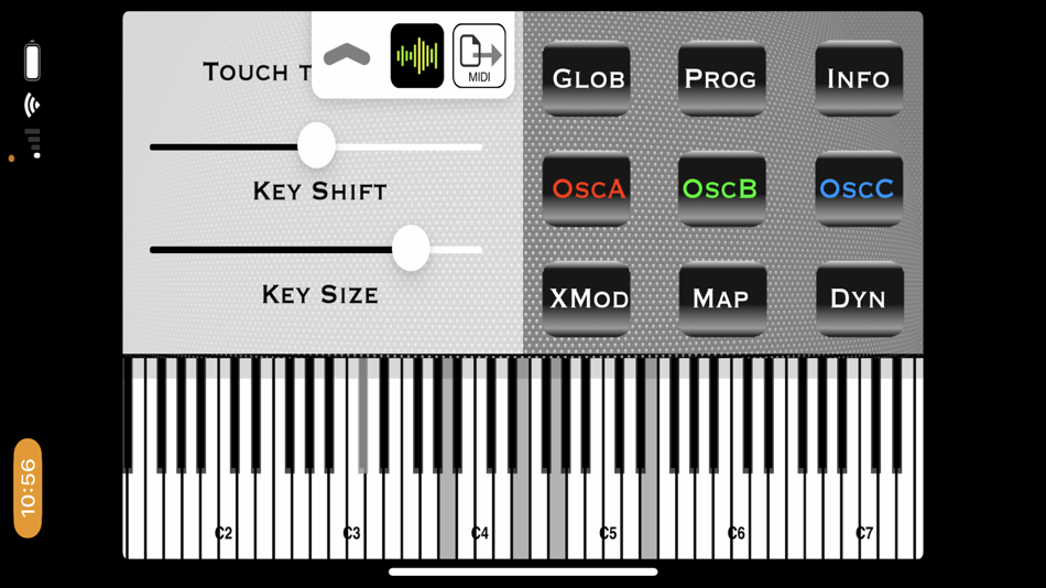 #1. Uber Synth (iOS) 由: Mark Carlotto
