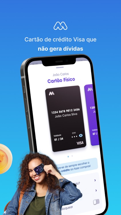 Mozper: mesada, cartão e PIX