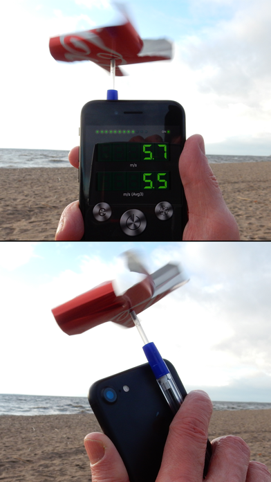 Screenshot #1 pour DIY Anemometer (Wind Meter)