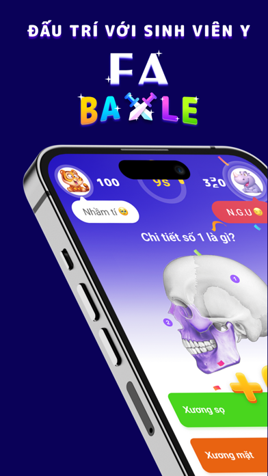 FA Battle - Đấu trí học Y Screenshot 1 - AppWisp.com FA Battle - Đấu trí học Y Screenshot 1 - AppWisp.com