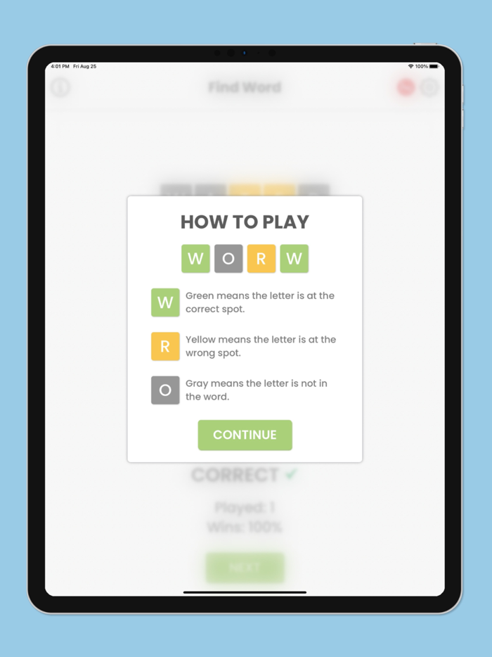 Find Word - A Logic Puzzle