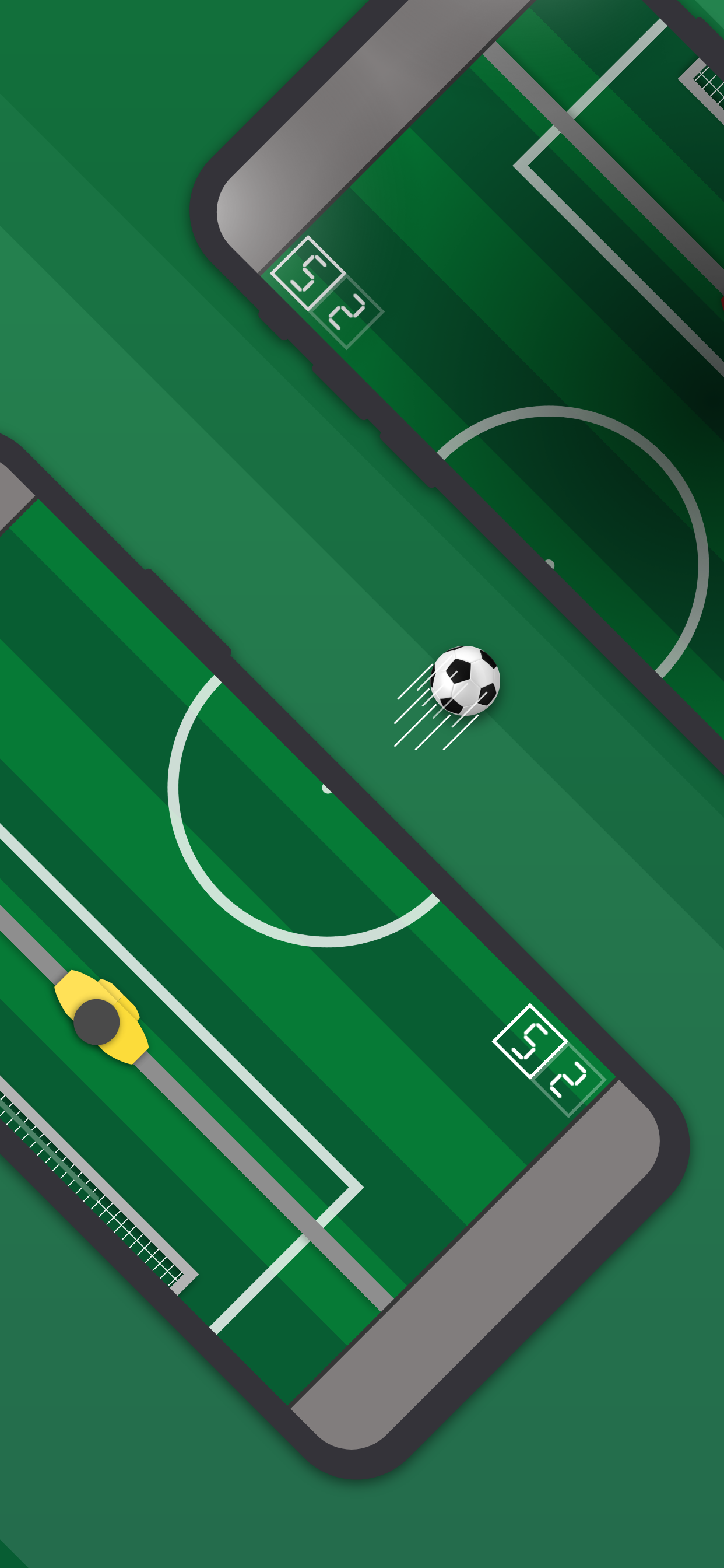 FingerFoos - 1 v 1 futbolín