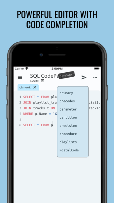 SQL Code-Pad DB Managerのおすすめ画像4