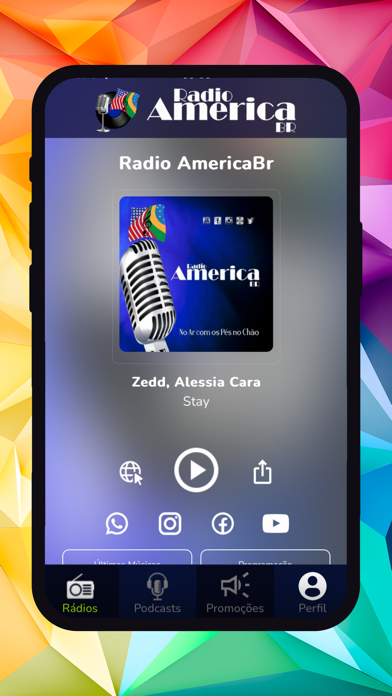 Radio AmericaBR Screenshot