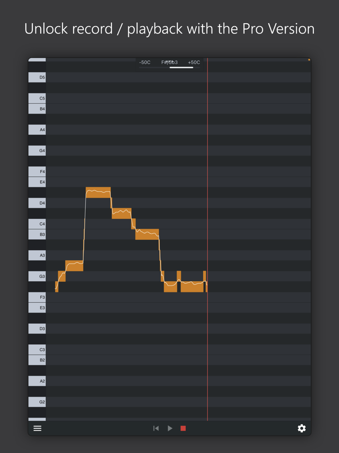 Nail the Pitch - Vocal Monitor