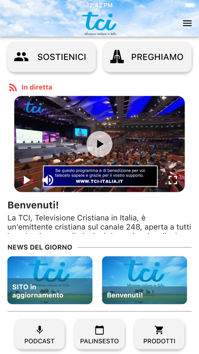 TCI Italia Screenshot