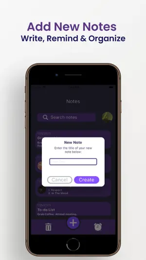 Note 2 Self: Set Note Reminder screenshot 3