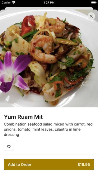 Thonglor Thai Bistro Screenshot