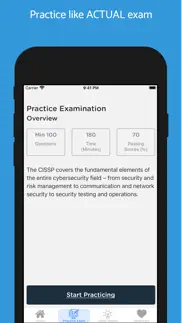 cissp exam updated 2024 iphone screenshot 3