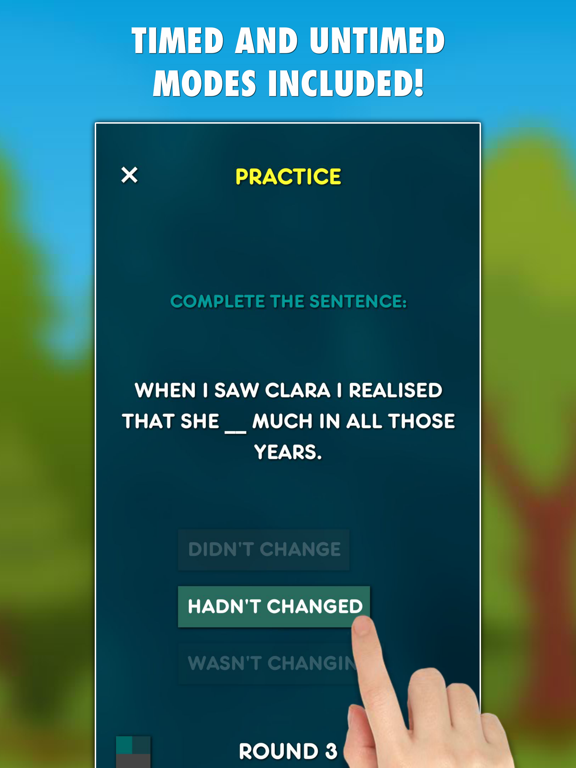 Screenshot #6 pour Past Tenses Grammar Test PRO