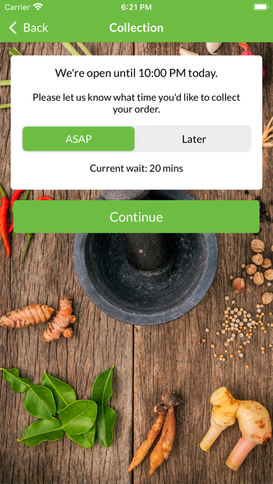 Bua Thai Restaurant Screenshot