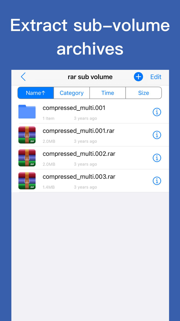 iRAR - ziprar7z file opener