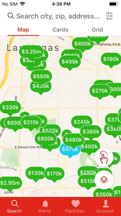Las Vegas Home Finder Screenshot