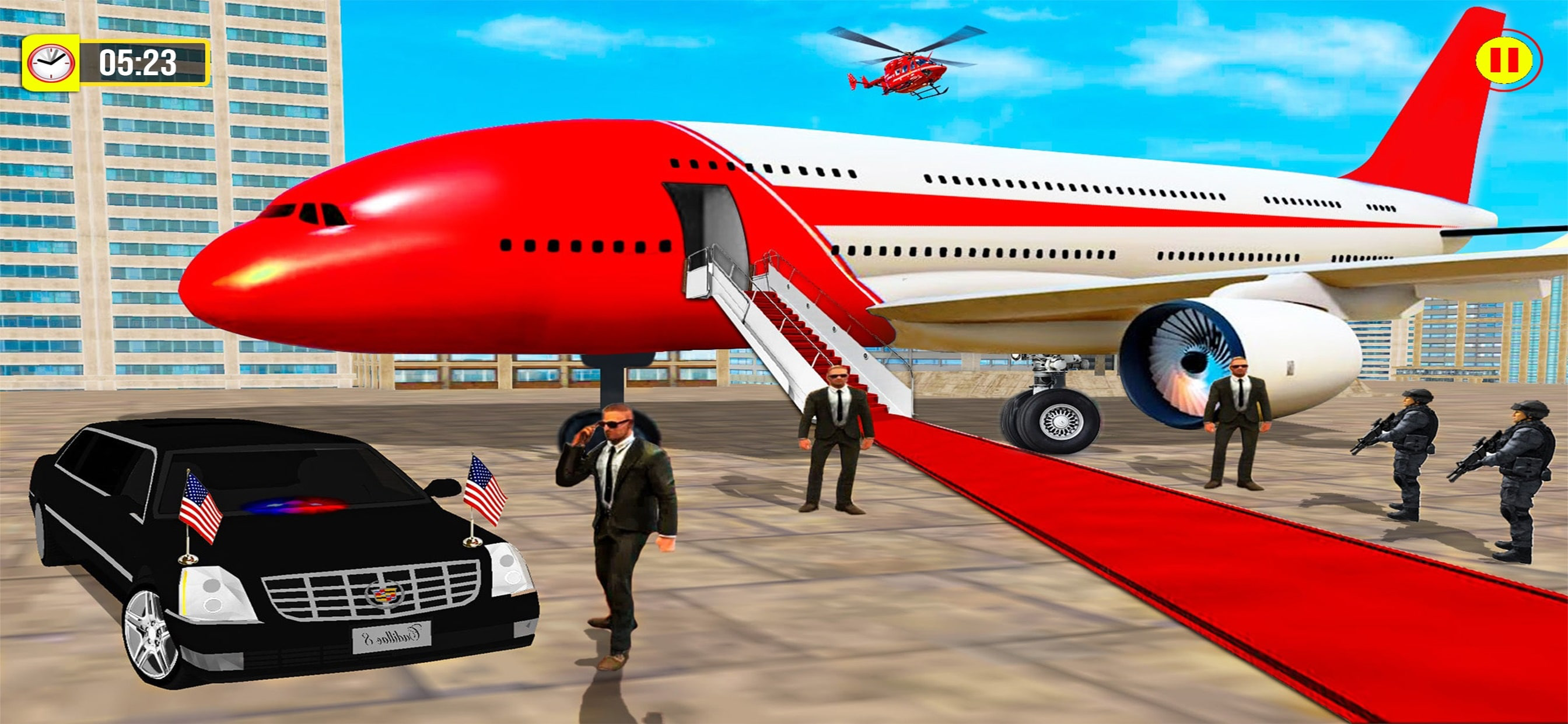 Modern police car driving game