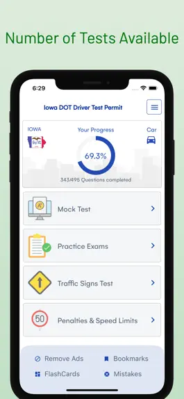 Game screenshot Iowa DOT Driver Test Permit hack