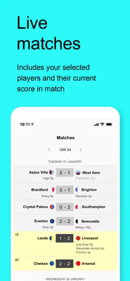 Game screenshot FPL.Live - Fantasy Football hack