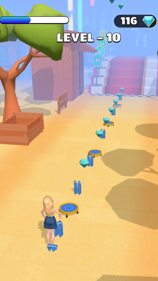 #5. Heels Cross 3D (iOS) 由: Adnan Sohail