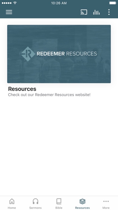 Screenshot #3 pour Redeemer Bible Church App