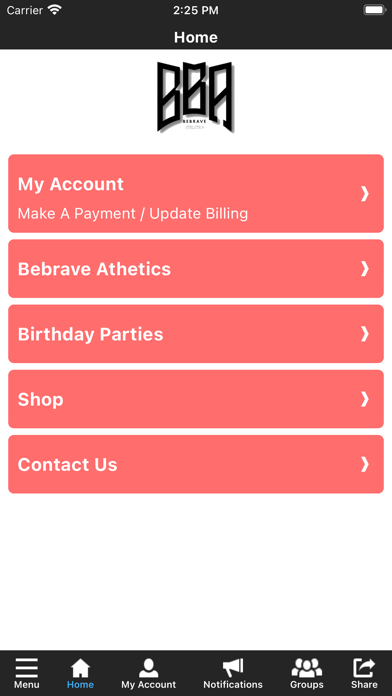 Bebrave Athletics Screenshot