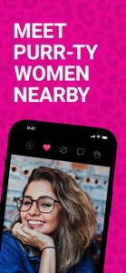 MeowChowNow: Lesbian Dating screenshot #1 for iPhone