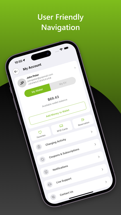GRAVITI EV CHARGING Screenshot