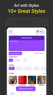 the ai art generator : ai iphone screenshot 3