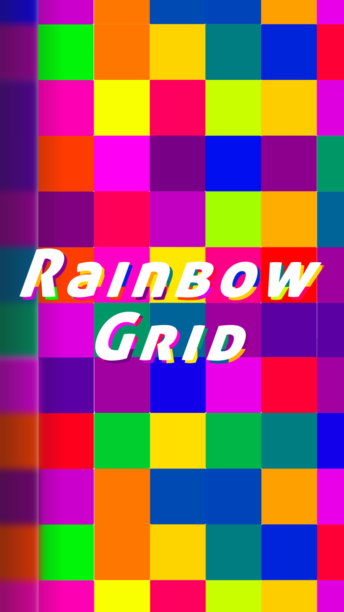 Rainbow Grid Logic Game