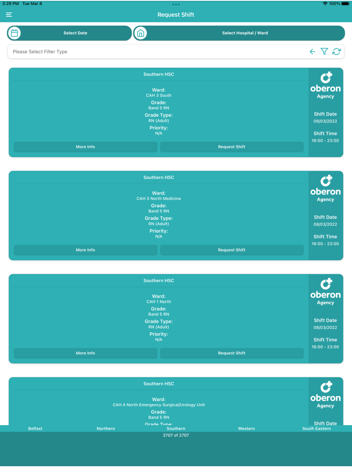 Oberon Nursing Agency