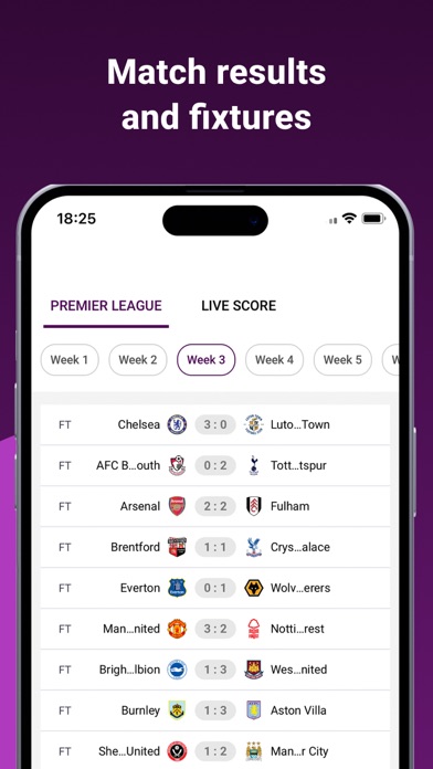 English League Live scores Screenshot