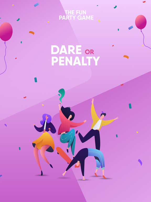 Dare or Penalty: Party Game iPad screenshot 1 - Entertainment app