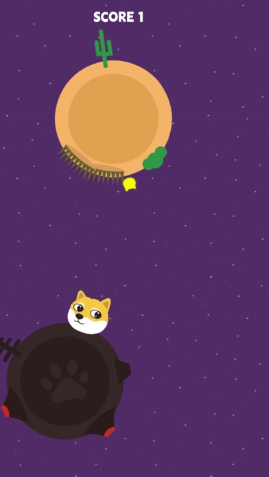 Dog Jump:planet escape games Screenshot
