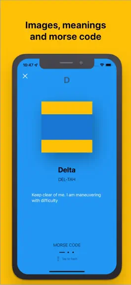 Game screenshot Flags! - Maritime signal flags apk