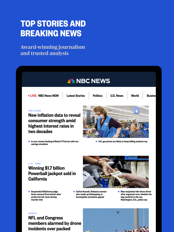 NBC News: Breaking & US Newsのおすすめ画像1