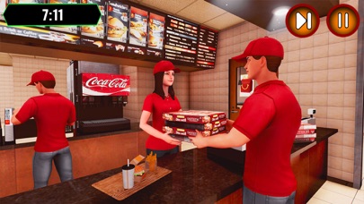 Good Pizza Food Delivery Boy Screenshot