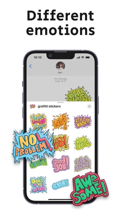 grafitti stickers Screenshot