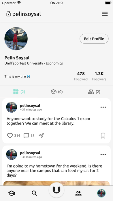 Uniffapp Screenshot