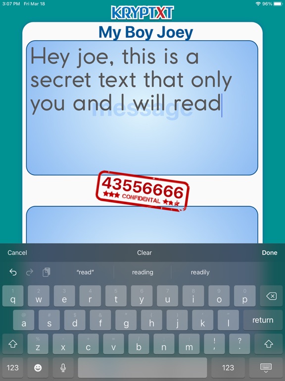 Screenshot #5 pour Kryptxt