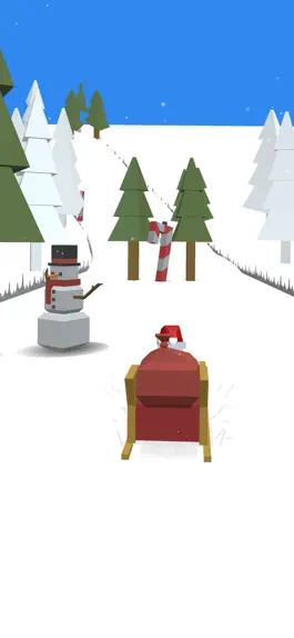 Game screenshot Xmas Santa Mad Sleigh Run apk