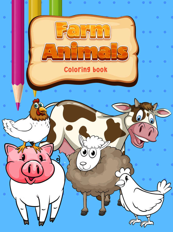 Farm Animals Coloring Pages
